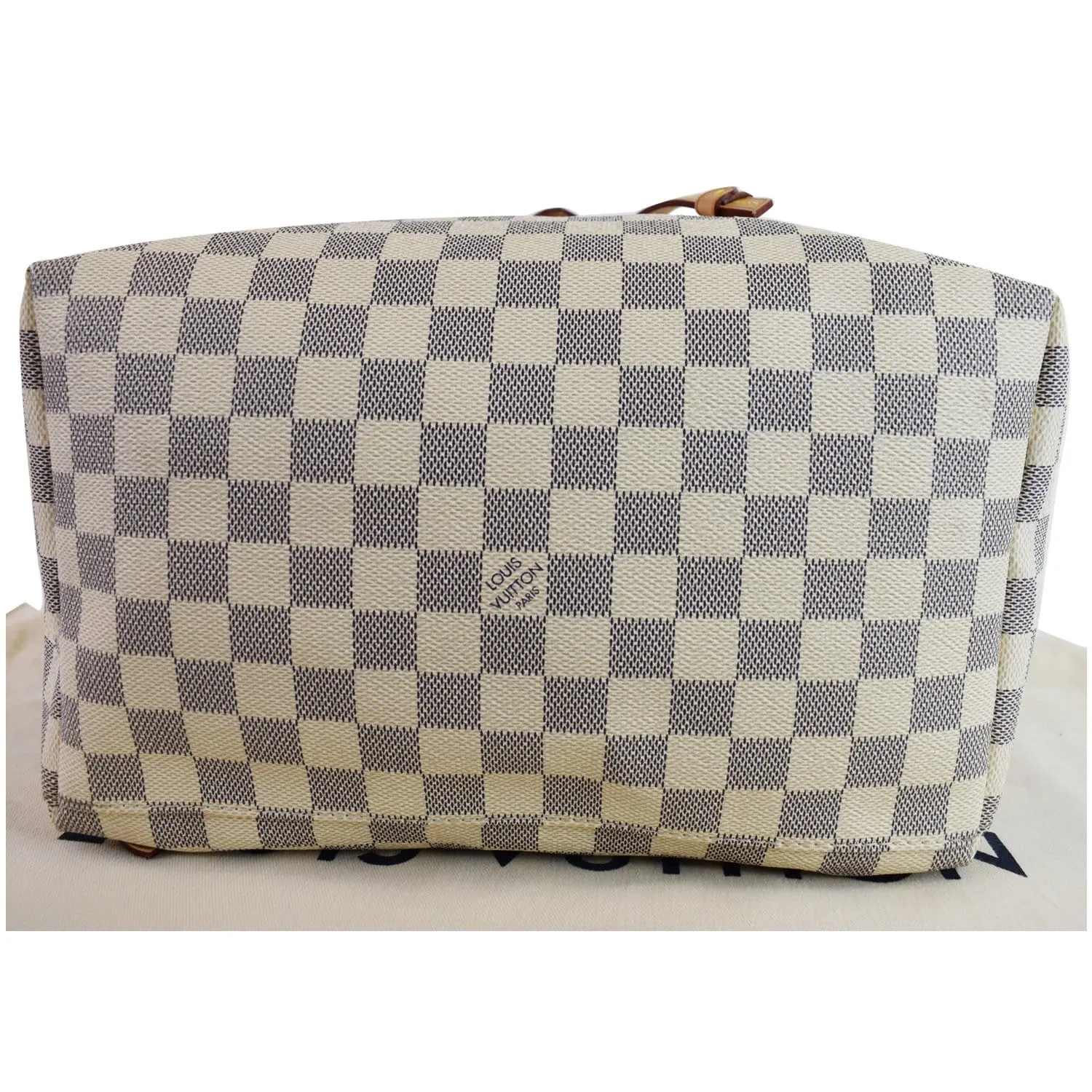 LOUIS VUITTON Sperone Damier Azur Backpack Bag White