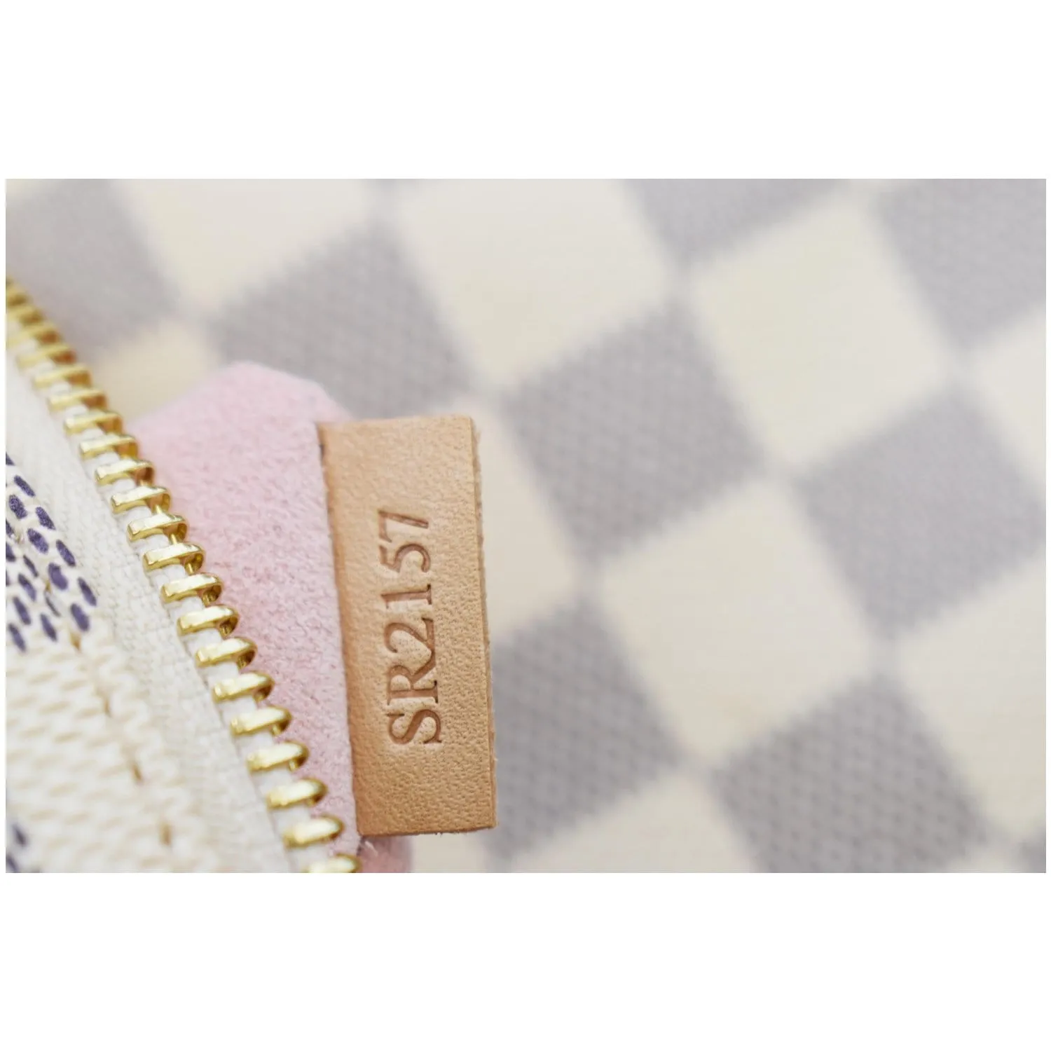 LOUIS VUITTON Sperone Damier Azur Backpack Bag White
