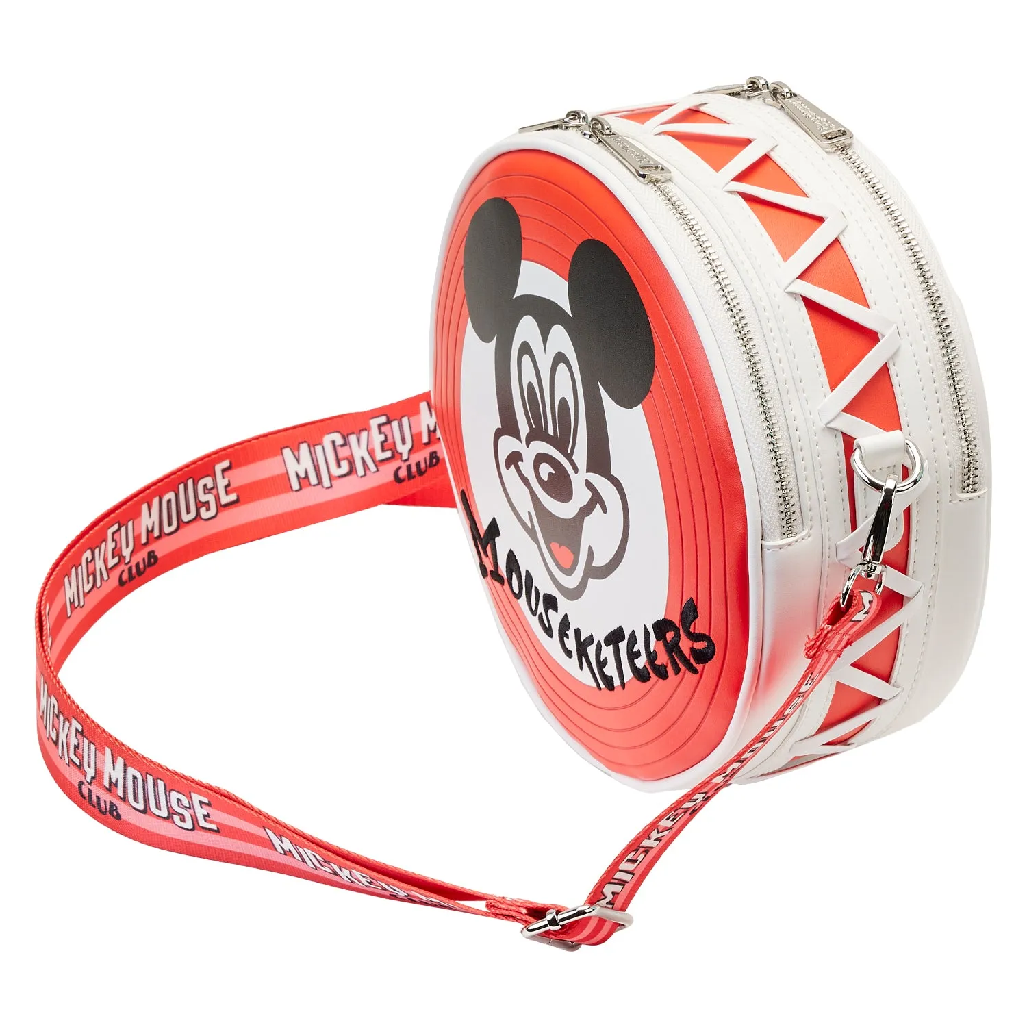 Loungefly Disney 100th Mickey Mouseketeers Ear Holder Crossbody
