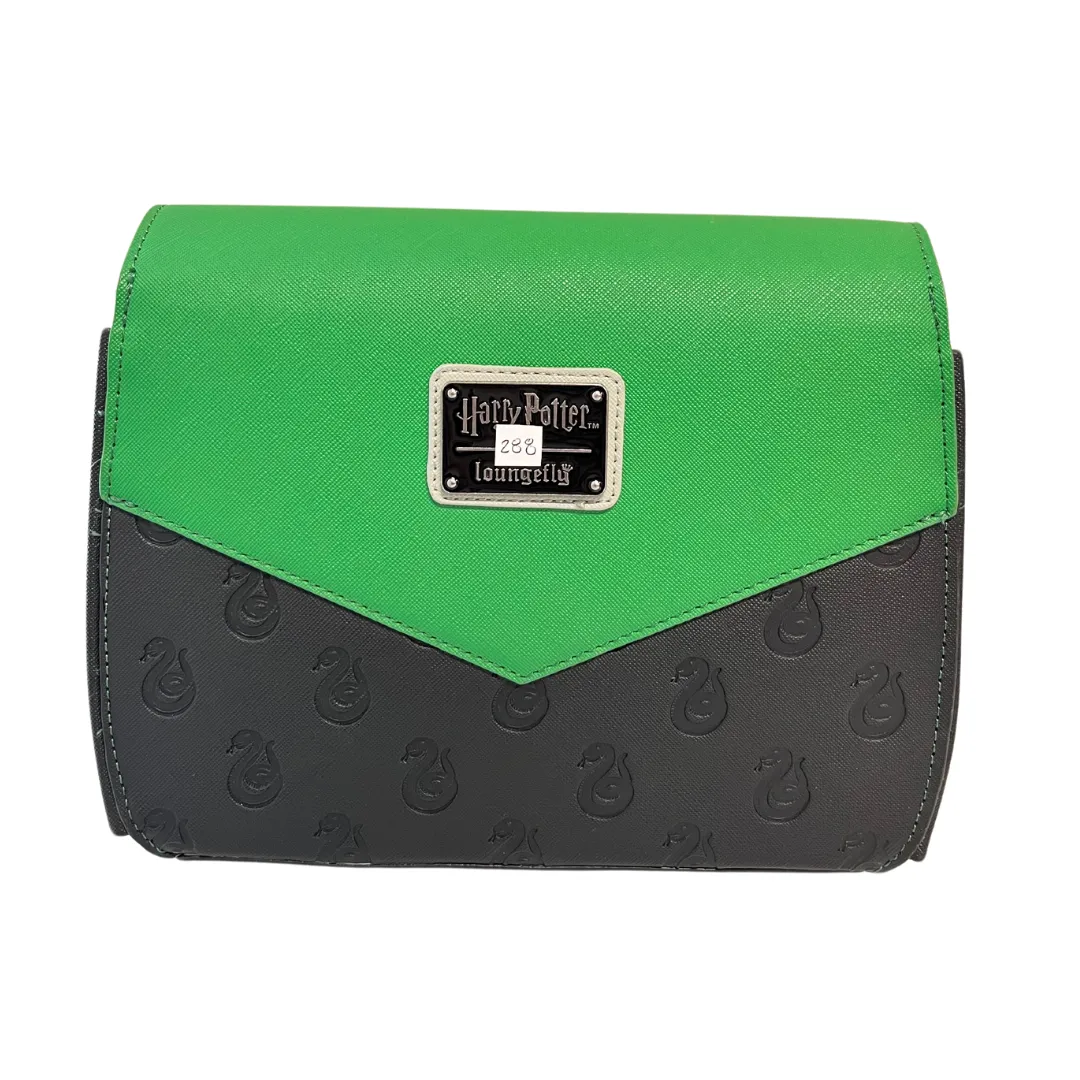 Loungefly Harry Potter Syltherin House Crossbody DEFECTIVE #288