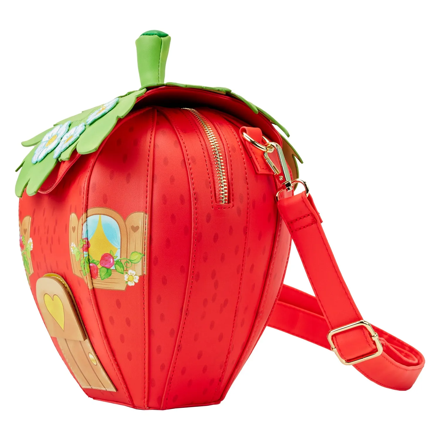 Loungefly Strawberry Shortcake Strawberry House Crossbody Bag