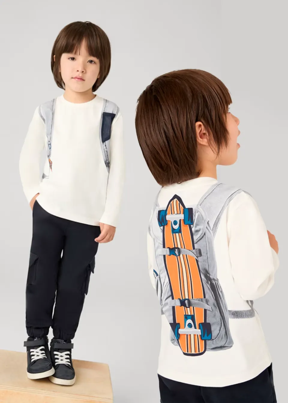LS Backpack T-Shirt