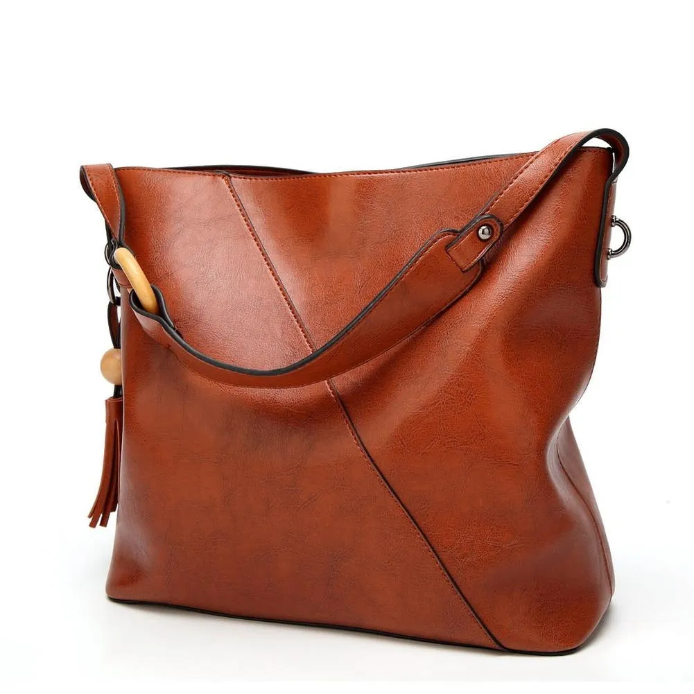 <bold>Bucket / Shoulder Bag <br>Vegan-Leather