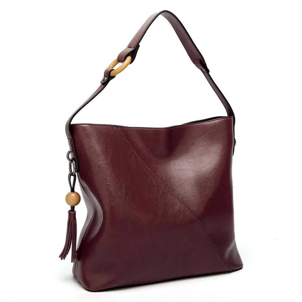 <bold>Bucket / Shoulder Bag <br>Vegan-Leather