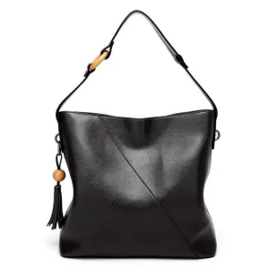 <bold>Bucket / Shoulder Bag <br>Vegan-Leather
