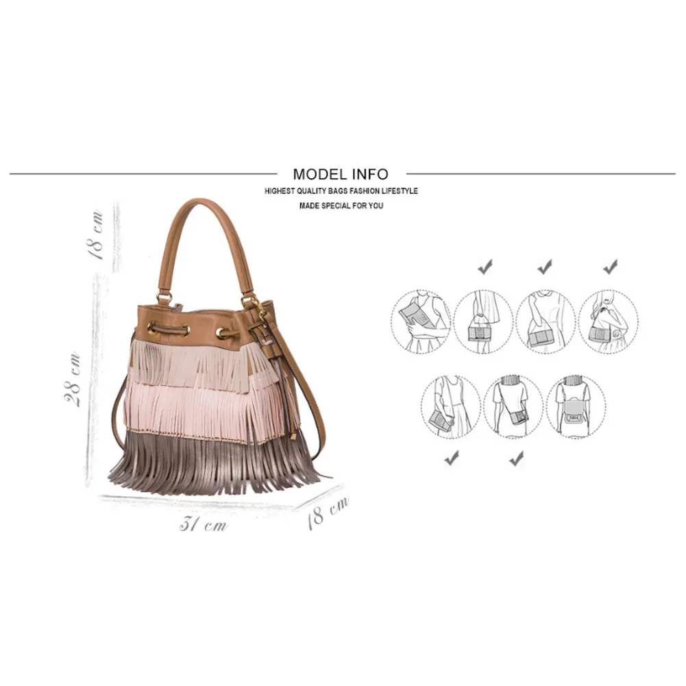 <bold>Bucket / Tote Bag  <br>Vegan-Leather