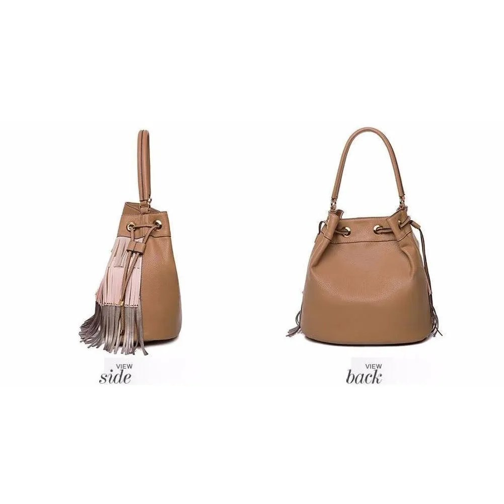 <bold>Bucket / Tote Bag  <br>Vegan-Leather