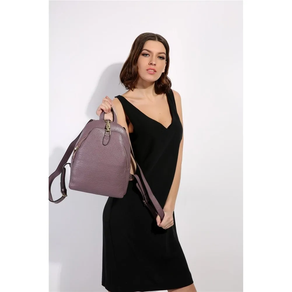<bold>Fashion Backpack <br>Genuine-Leather