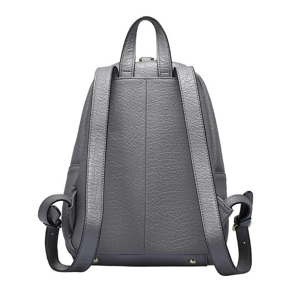 <bold>Fashion Backpack <br>Genuine-Leather