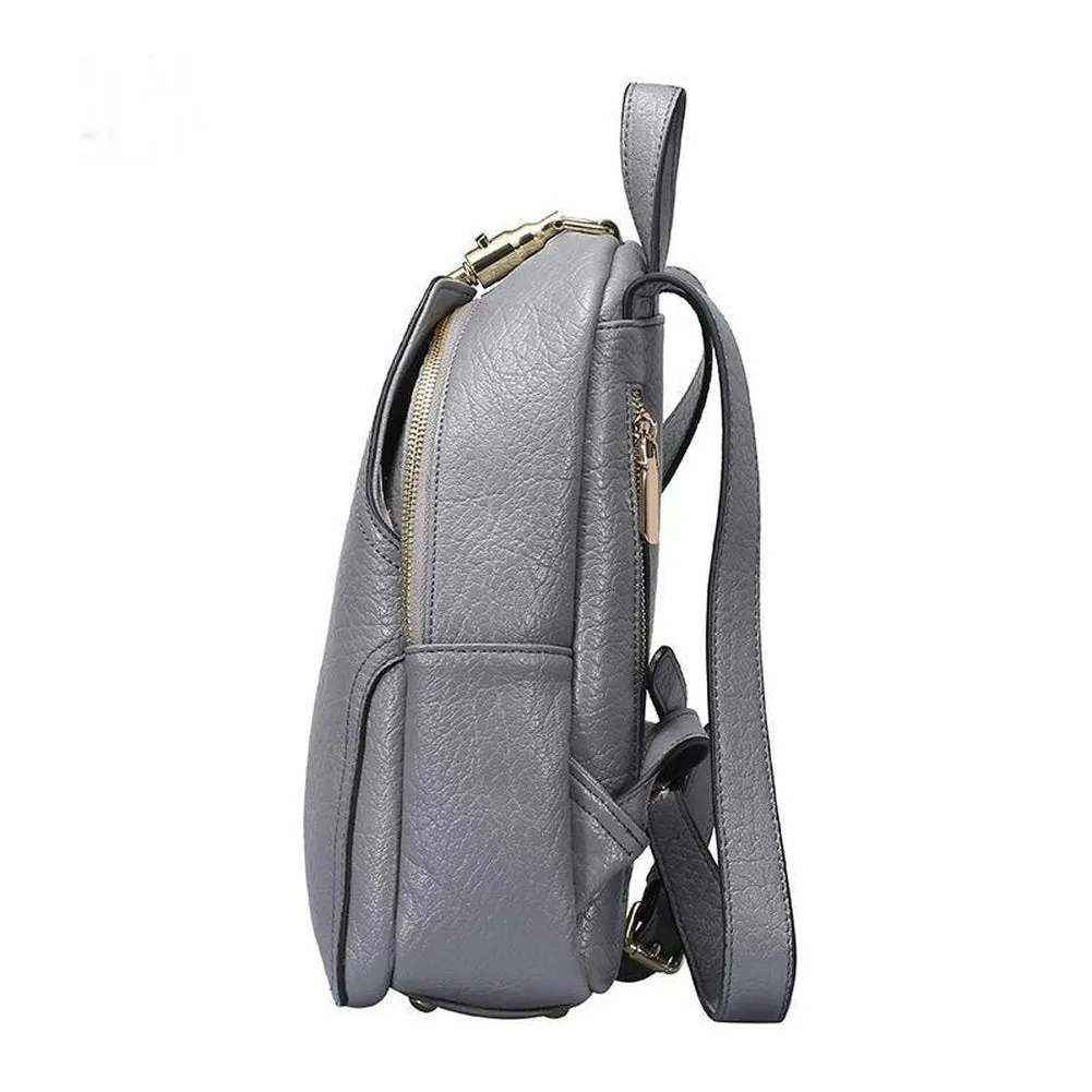 <bold>Fashion Backpack <br>Genuine-Leather