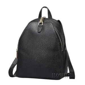 <bold>Fashion Backpack <br>Genuine-Leather