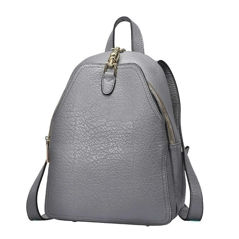 <bold>Fashion Backpack <br>Genuine-Leather