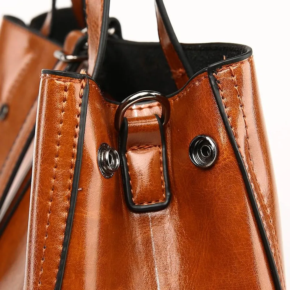<bold>Tote / Shoulder Bag  <br>Vegan-Leather