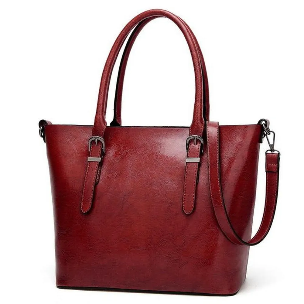 <bold>Tote  / Shoulder Bag  <br>Vegan-Leather