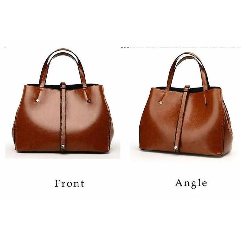 <bold>Tote / Shoulder Bag  <br>Vegan-Leather