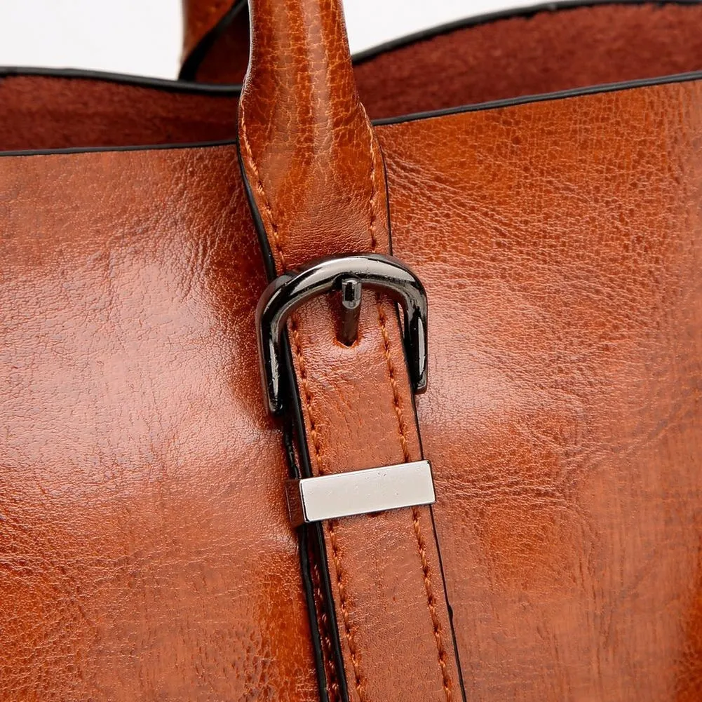 <bold>Tote  / Shoulder Bag  <br>Vegan-Leather