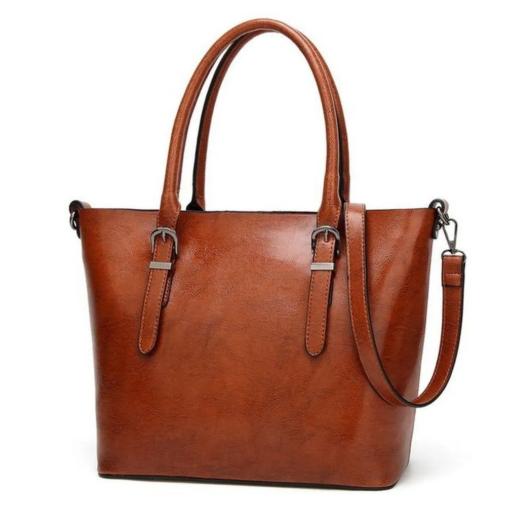 <bold>Tote  / Shoulder Bag  <br>Vegan-Leather