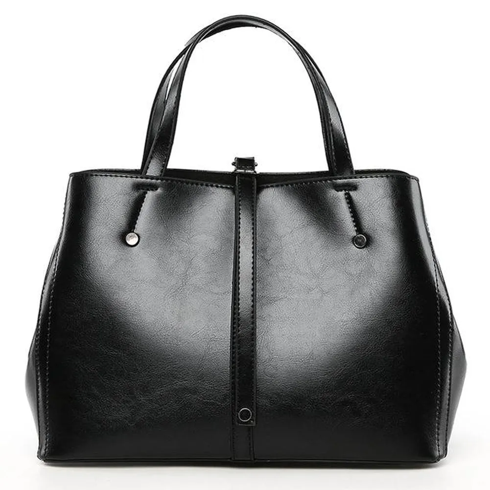 <bold>Tote / Shoulder Bag  <br>Vegan-Leather