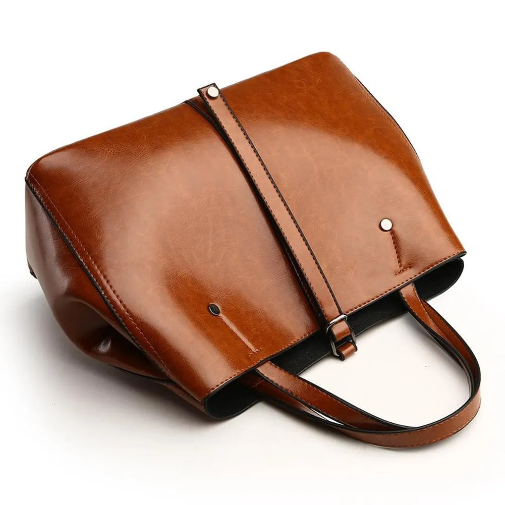 <bold>Tote / Shoulder Bag  <br>Vegan-Leather