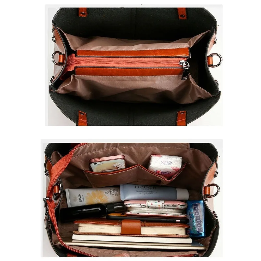 <bold>Tote / Shoulder Bag  <br>Vegan-Leather
