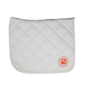 Luc Childeric Dressage Saddlecloth White