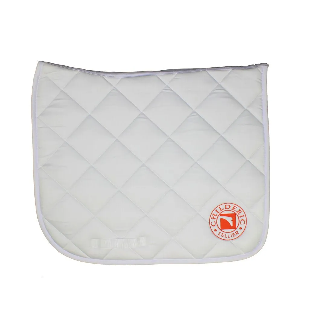 Luc Childeric Dressage Saddlecloth White