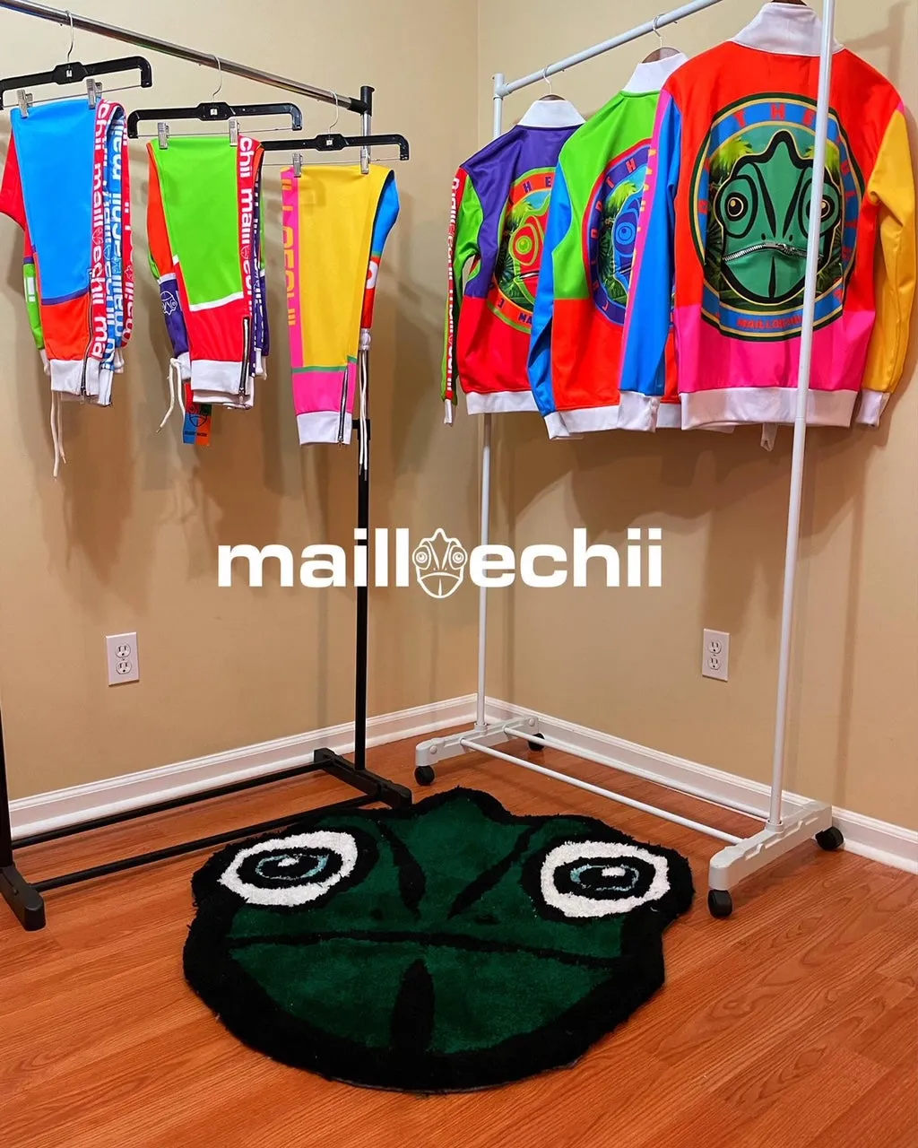 Mailloechii Designer Chameleon Carpet Rug