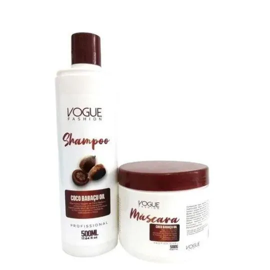 Maintenance Home Care Coco Babacu Almond Oil Kit 2x500 - Vogue Fashion