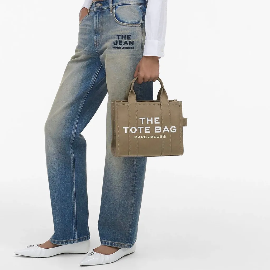 MARC JACOBS The Tote Bag Canvas Slate Green Small