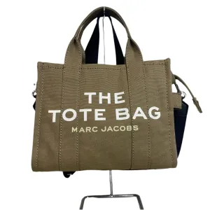 MARC JACOBS The Tote Bag Canvas Slate Green Small