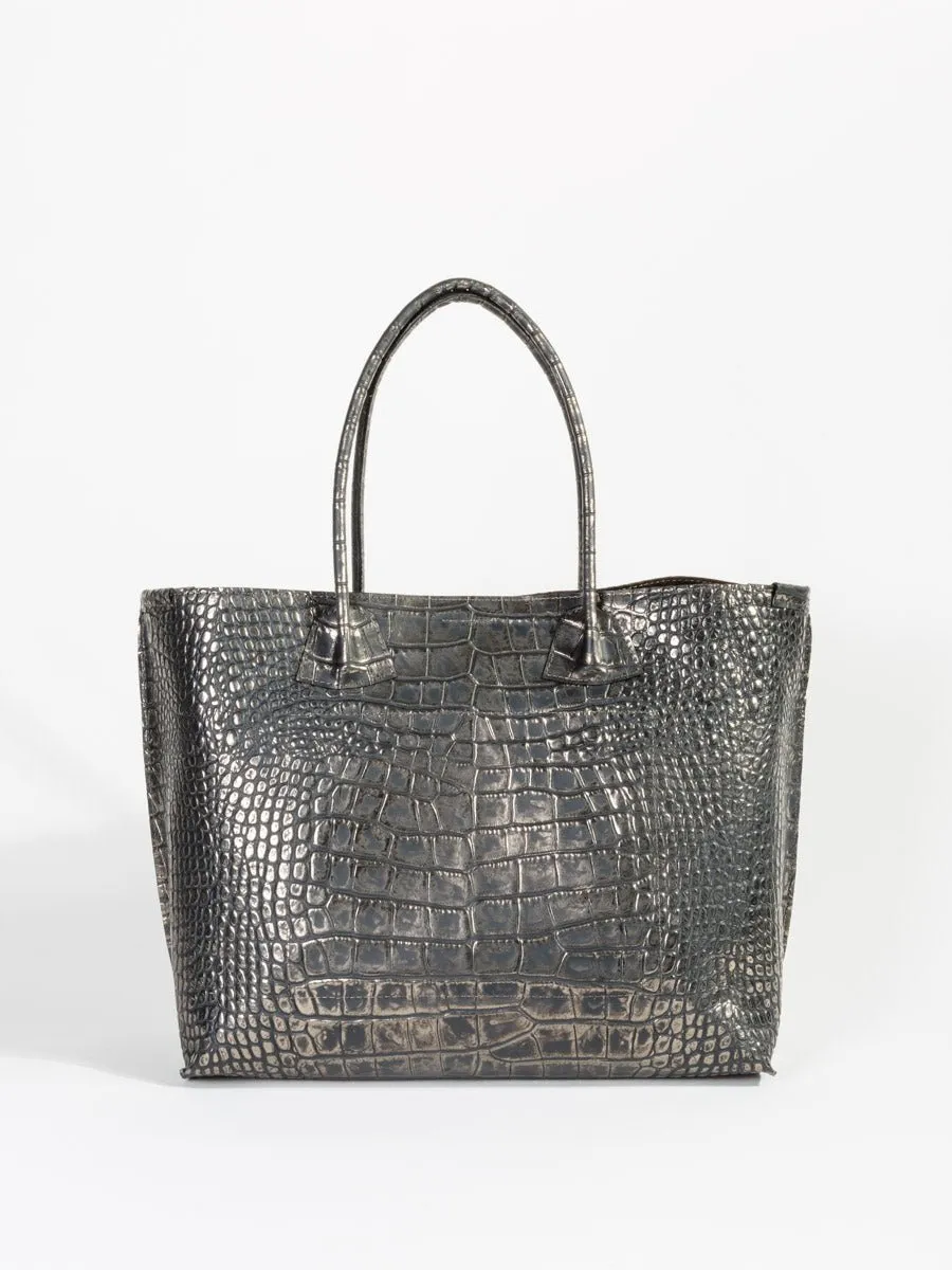 market tote - gator heavy metal