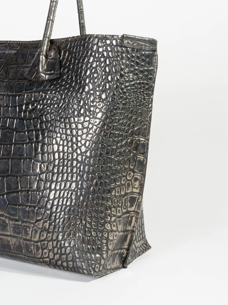 market tote - gator heavy metal