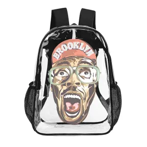 Mars Blackmon Transparent Backpack 17 Inch