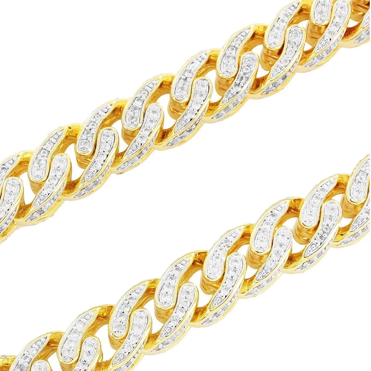 Men's  9mm 30" Designer Franco Necklace