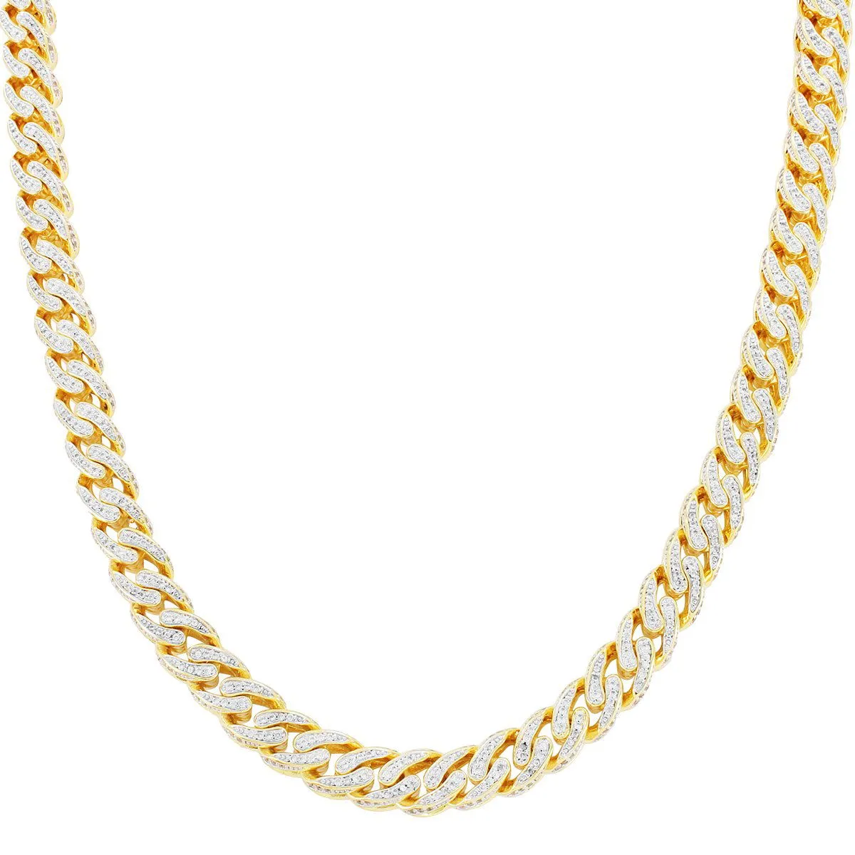 Men's  9mm 30" Designer Franco Necklace