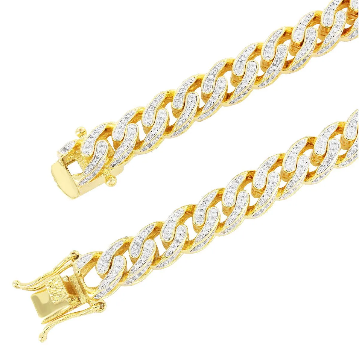 Men's  9mm 30" Designer Franco Necklace