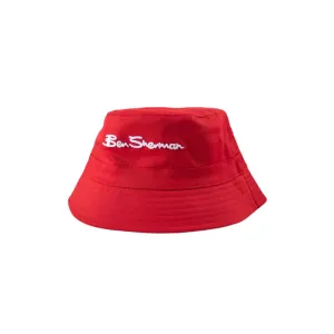 Mens Ben Sherman Bucket hat -Red