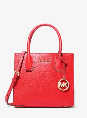 Mercer Medium Pebbled Leather Crossbody Bag