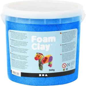 Metallic Blue Colour Modelling Material Small Beads With Plastic Bucket 560 g