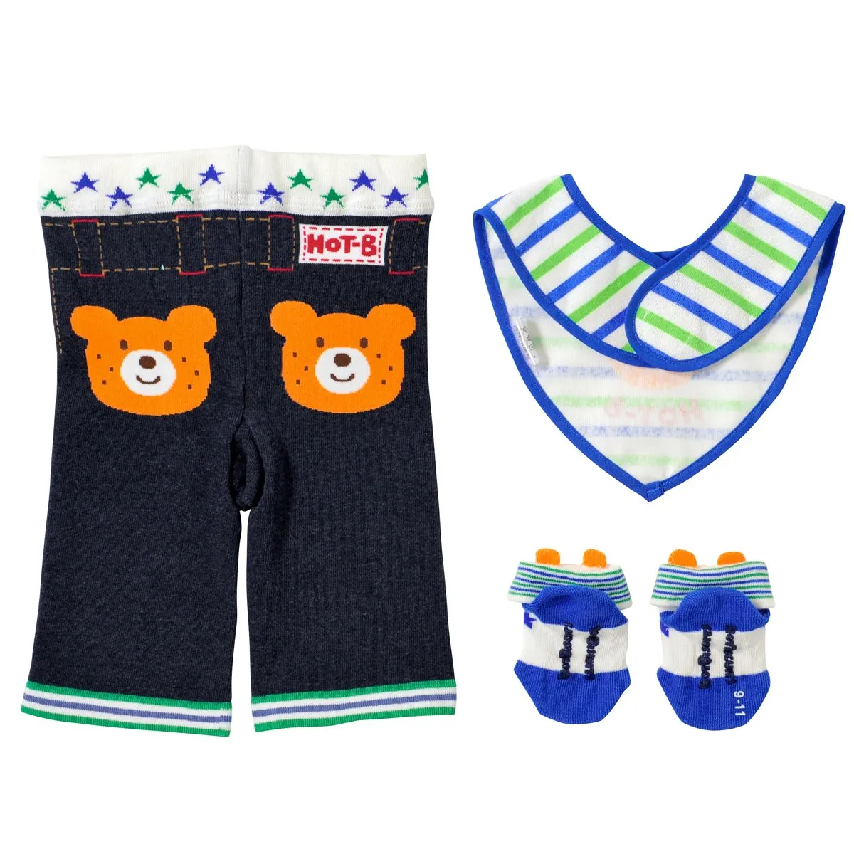 MIKIHOUSE HOT BISCUITS SPATS SET