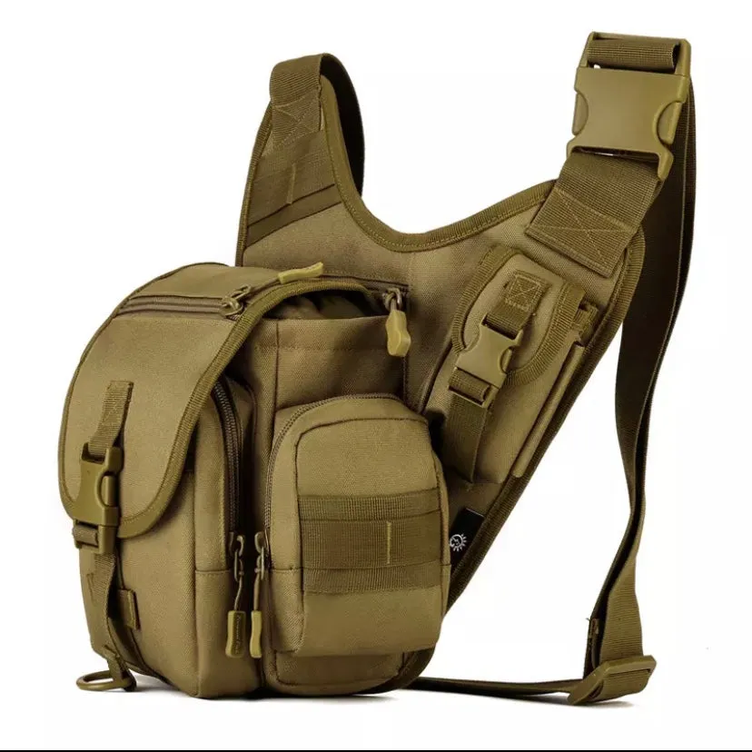 Military Tactical Shoulder Bag EDC Airsoft - OD GREEN