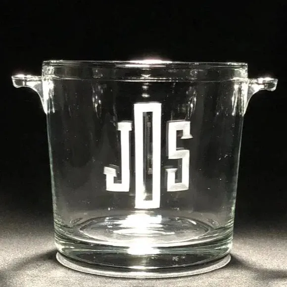 Mini Glass Ice Bucket