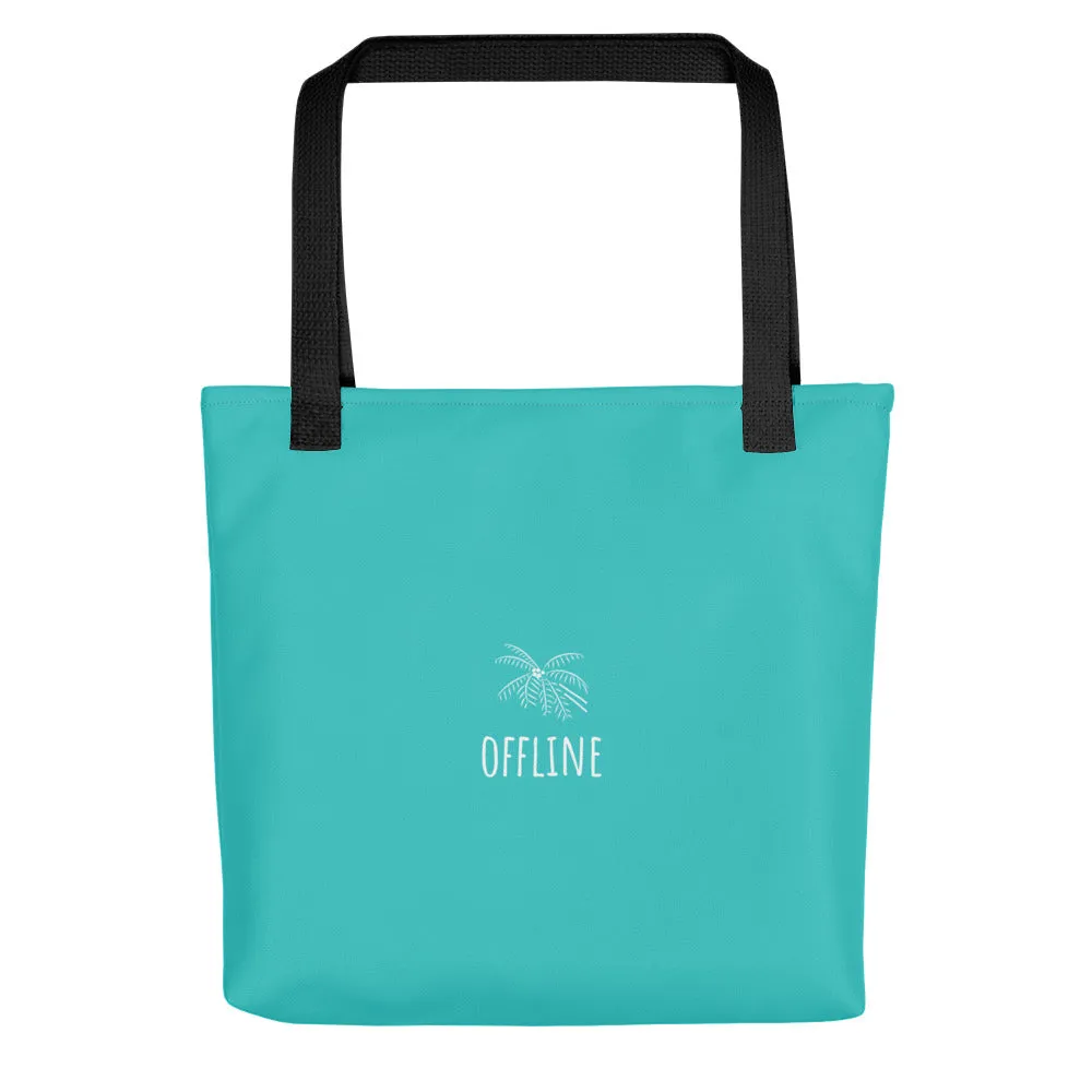Mint Serenity Tote Bag