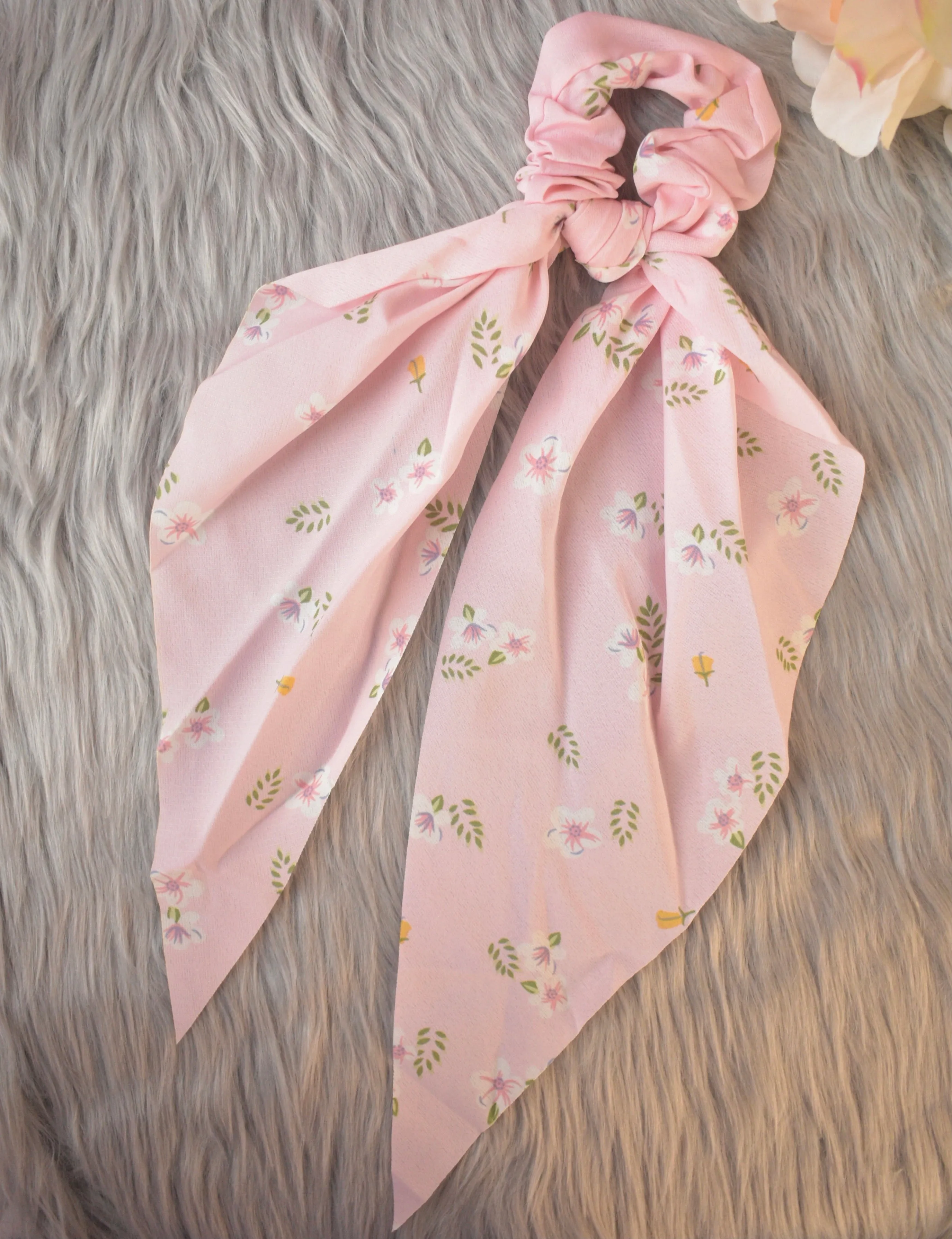 Missy floral Bandana Hair Scrunchies