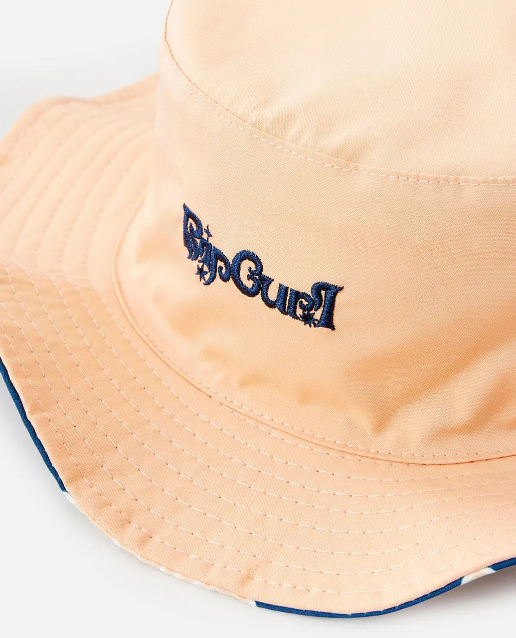 Mixed Reversible UPF50 Bucket Hat- Girls