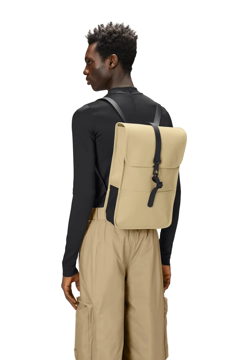 Mochila Rains Impermeable Backpack Mini Sand