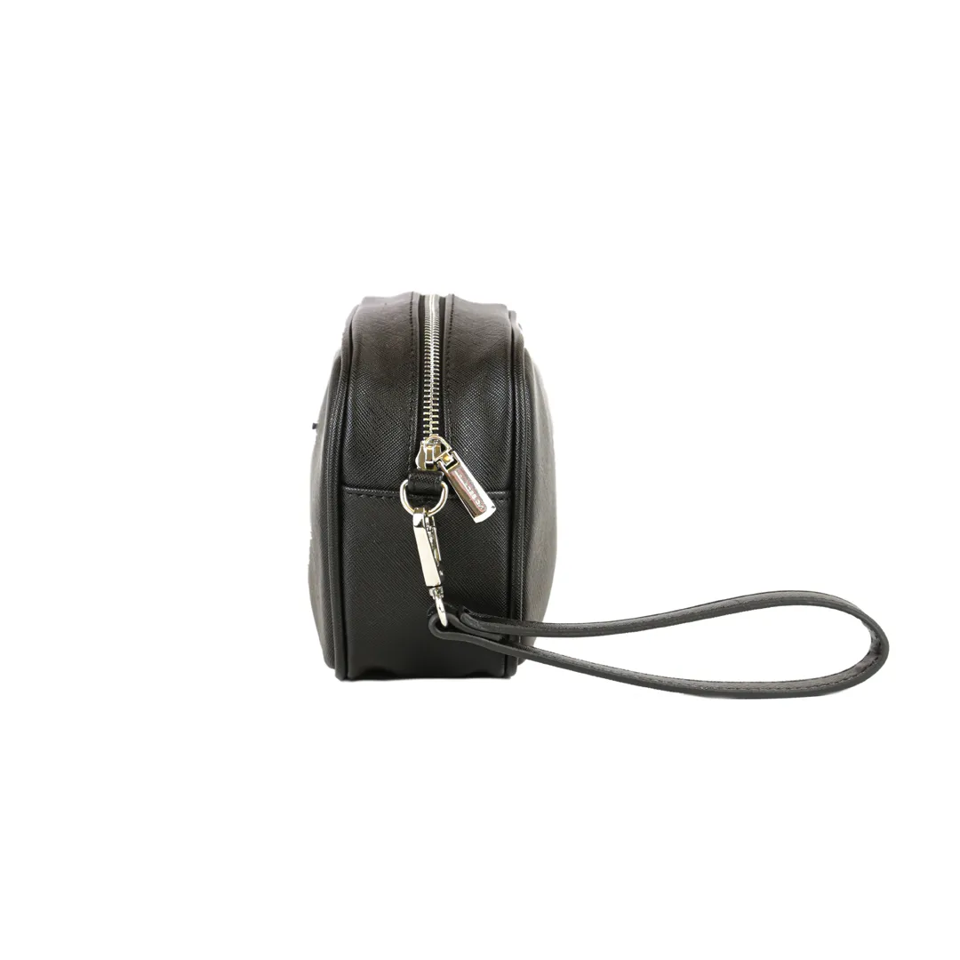 Momodesign Pouch Business Piccola Unico in Saffiano Nero