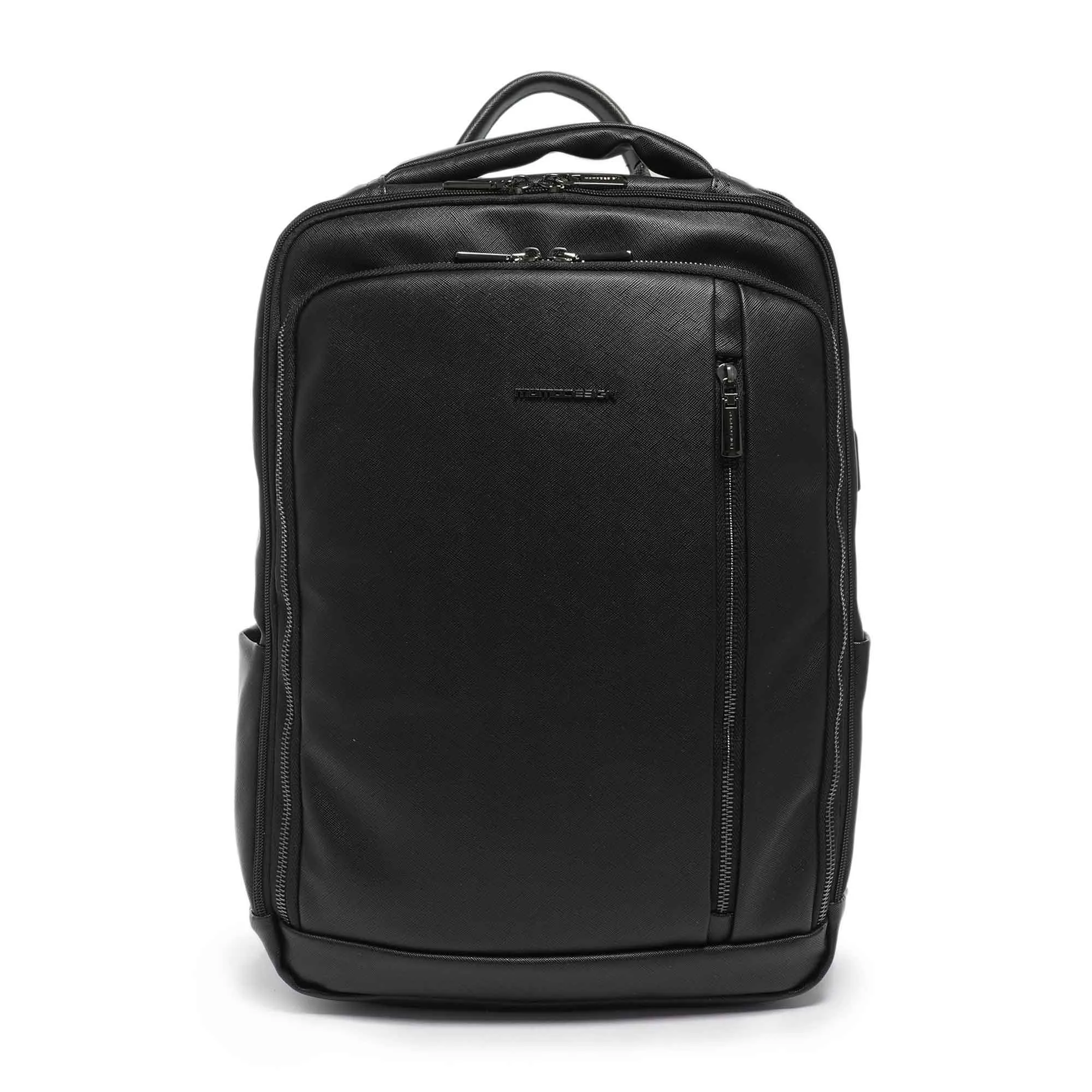Momodesign zaino Unico business in saffiano nero
