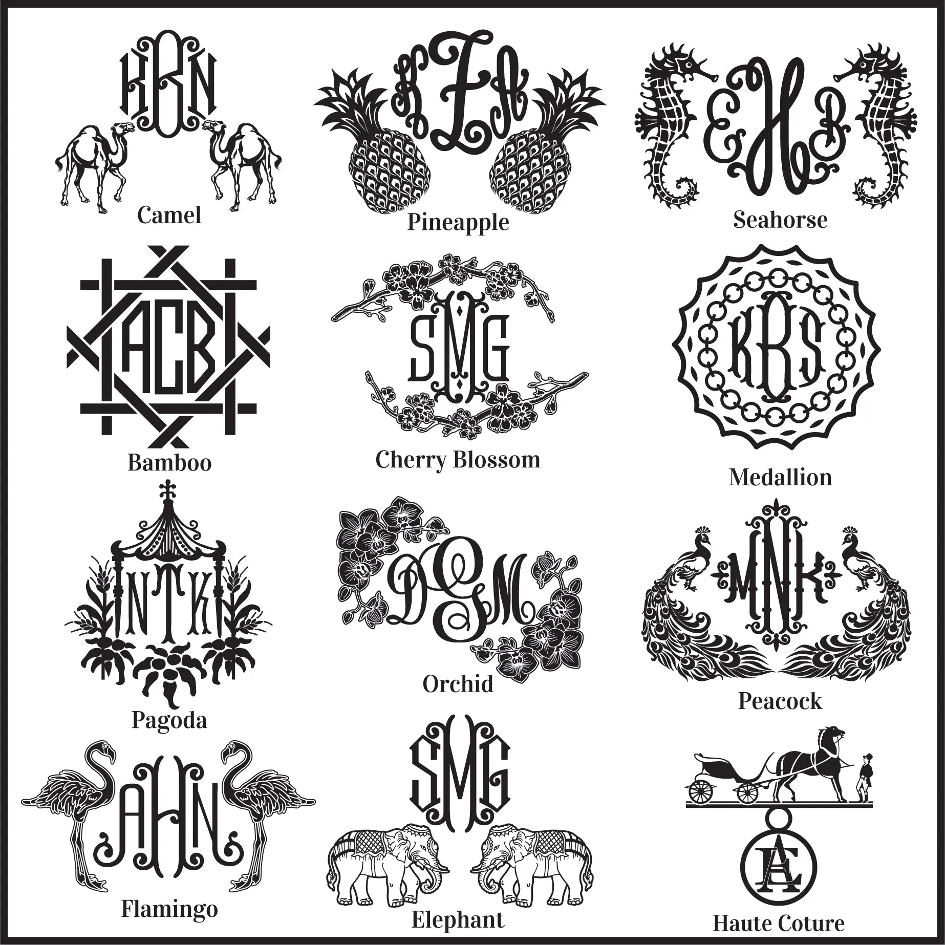 Monogrammed Ice Bucket