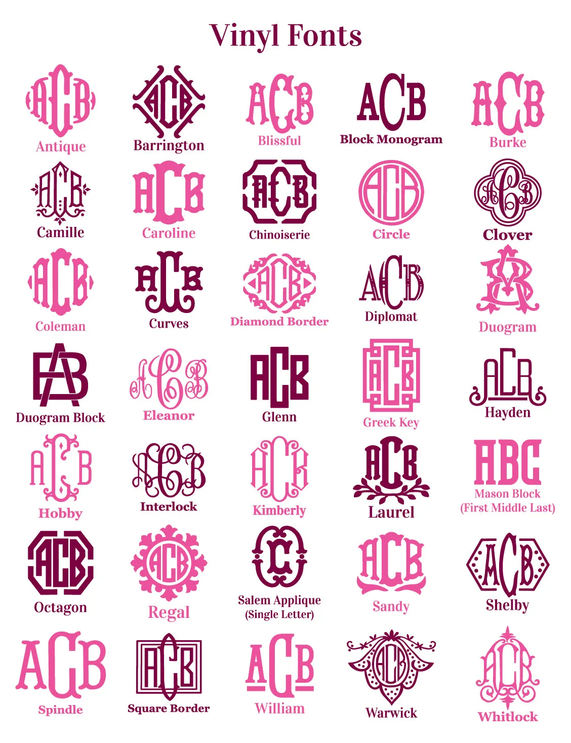 Monogrammed Ice Bucket